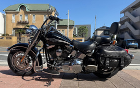 HARLEY FLSTCI 100TH 2003 BWB