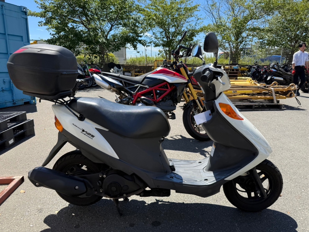 Фото Suzuki ADDRESS V125 с японского аукциона