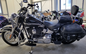 HARLEY FLSTCI 100TH 2003 BWB