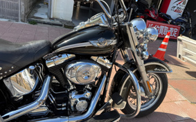 HARLEY FLSTCI 100TH 2003 BWB