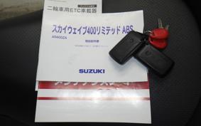SUZUKI SKYWAVE 400 SA 3 2013 CK45A