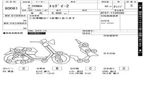 HONDA トゥデイ-2 AF67