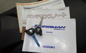 SUZUKI BURGMAN400 A 2017 DU11A