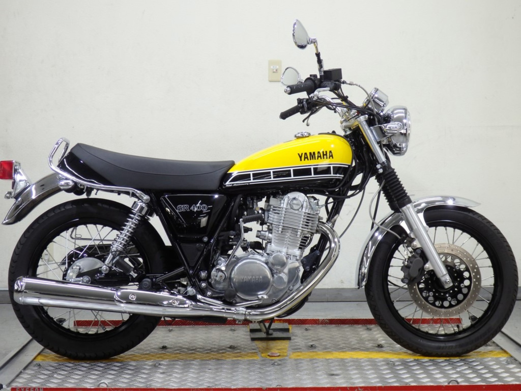 Фото Yamaha SR400 60TH ANNIVERSARY SPECIAL 2017 с японского аукциона