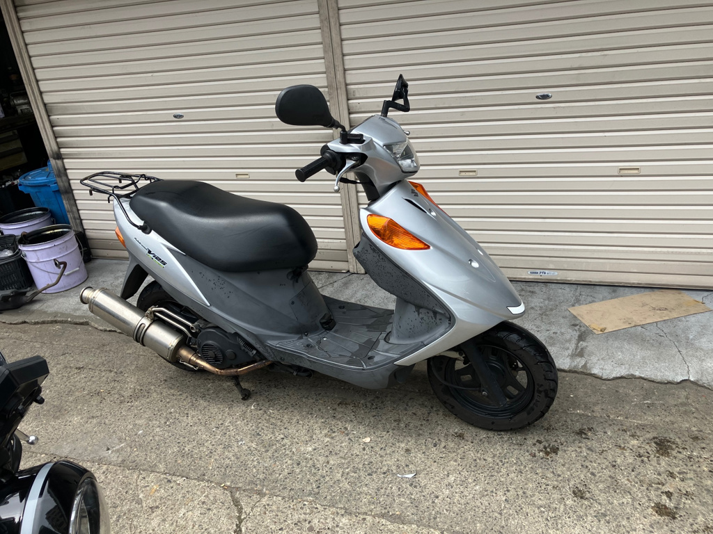 Фото Suzuki ADDRESS V125 с японского аукциона