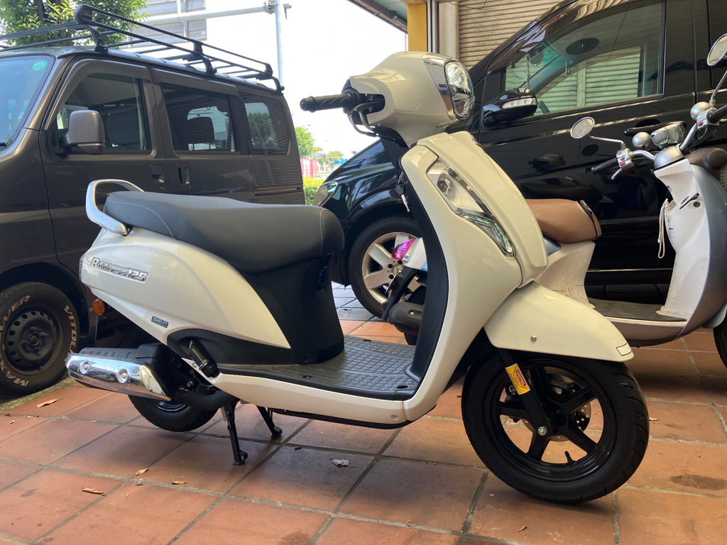 Фото Suzuki ADDRESS V125 с японского аукциона