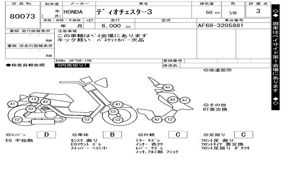 HONDA ディオチェスタ-3 AF68