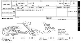 SUZUKI LET's 5 CA47A