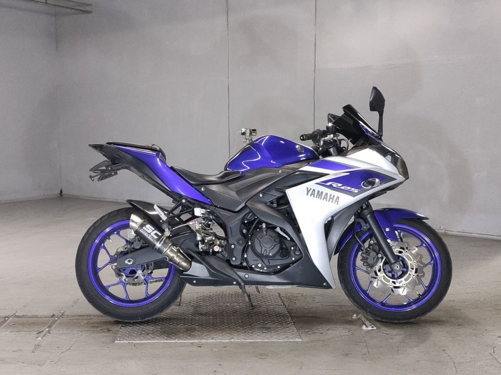 Фото Yamaha YZF-R25 с японского аукциона
