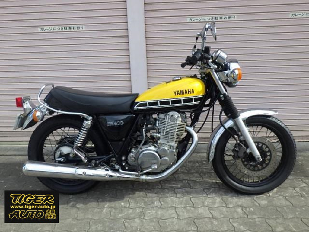 Фото Yamaha SR400 2016 с японского аукциона