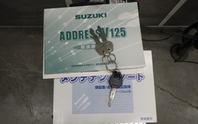 SUZUKI ADDRESS V125 G 2016 CF46A