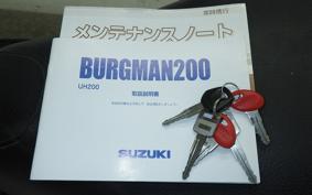 SUZUKI SKYWAVE 200 (Burgman 200) 1999 CH41A