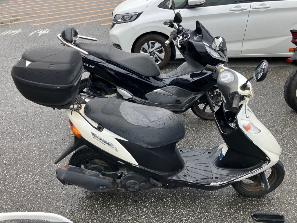 Фото Suzuki ADDRESS V125 с японского аукциона