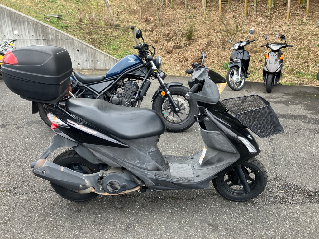 Фото Suzuki ADDRESS V125 с японского аукциона