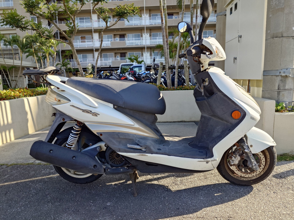 Фото Yamaha CYGNUS 125 X с японского аукциона