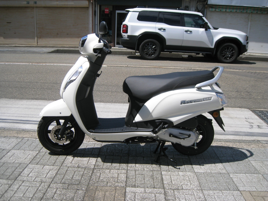 Фото Suzuki ADDRESS V125 с японского аукциона