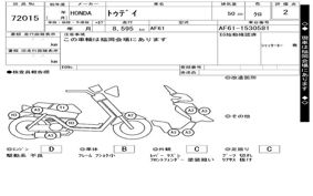 HONDA ﾄｩﾃﾞｲ AF61