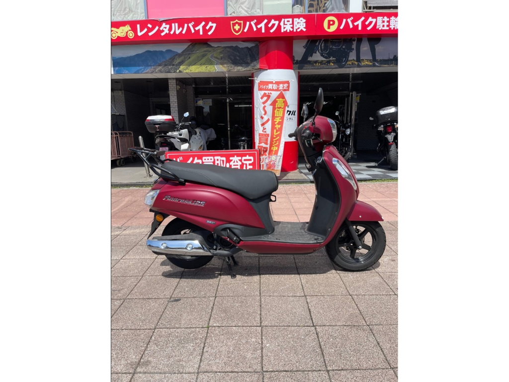 Фото Suzuki ADDRESS V125 с японского аукциона