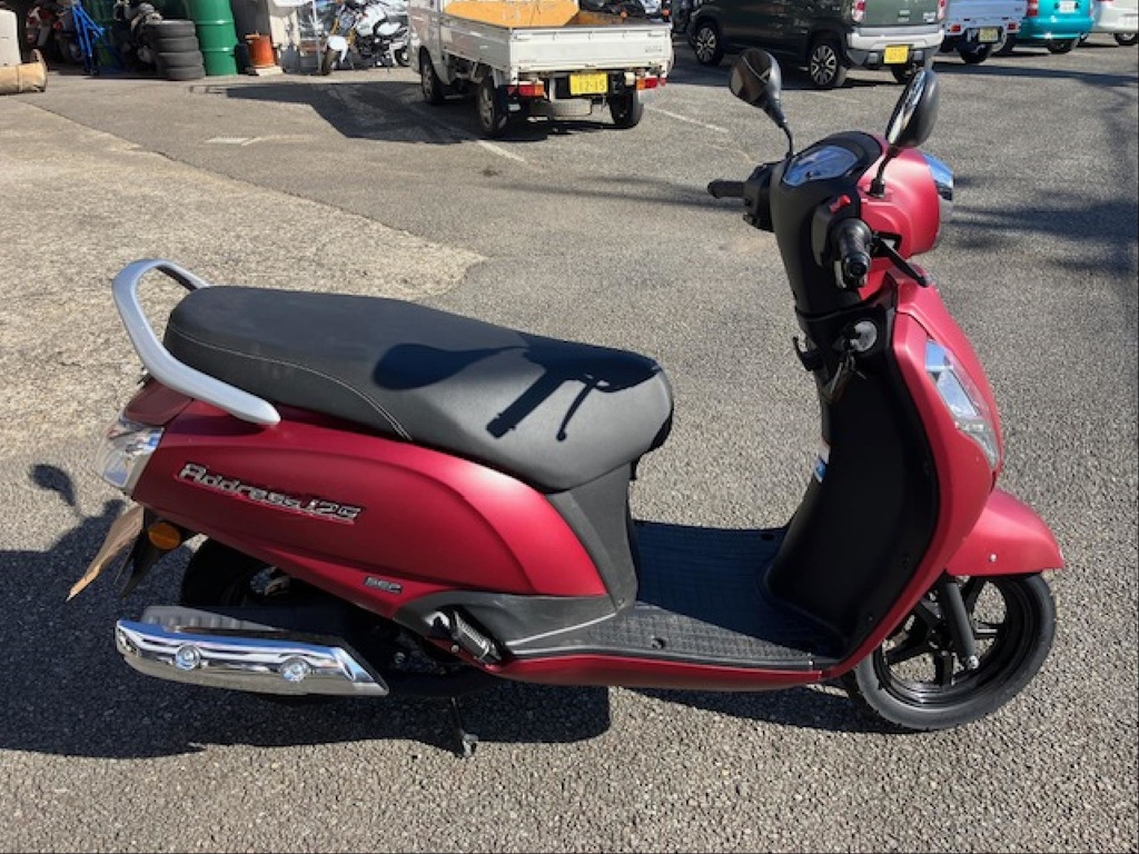 Фото Suzuki ADDRESS V125 с японского аукциона