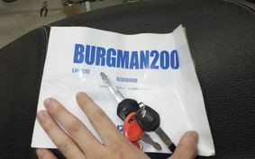 SUZUKI SKYWAVE 200 (Burgman 200) 2015 CH41A
