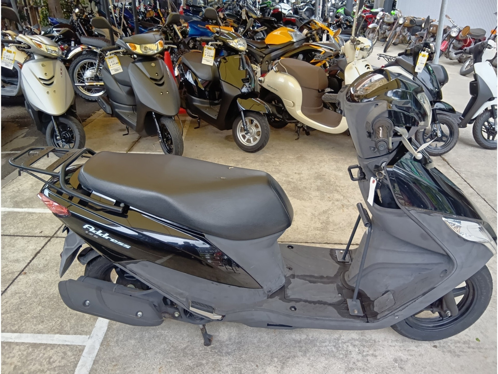 Фото Suzuki ADDRESS V125 с японского аукциона