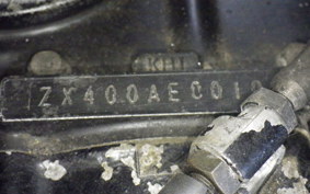 KAWASAKI GPZ400 1985 ZX400A
