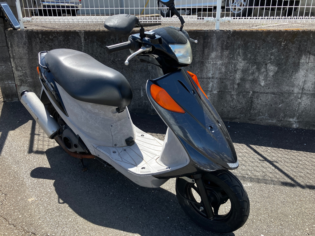 Фото Suzuki ADDRESS V125 с японского аукциона