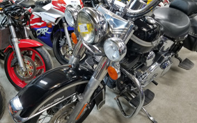 HARLEY FLSTCI 100TH 2003 BWB