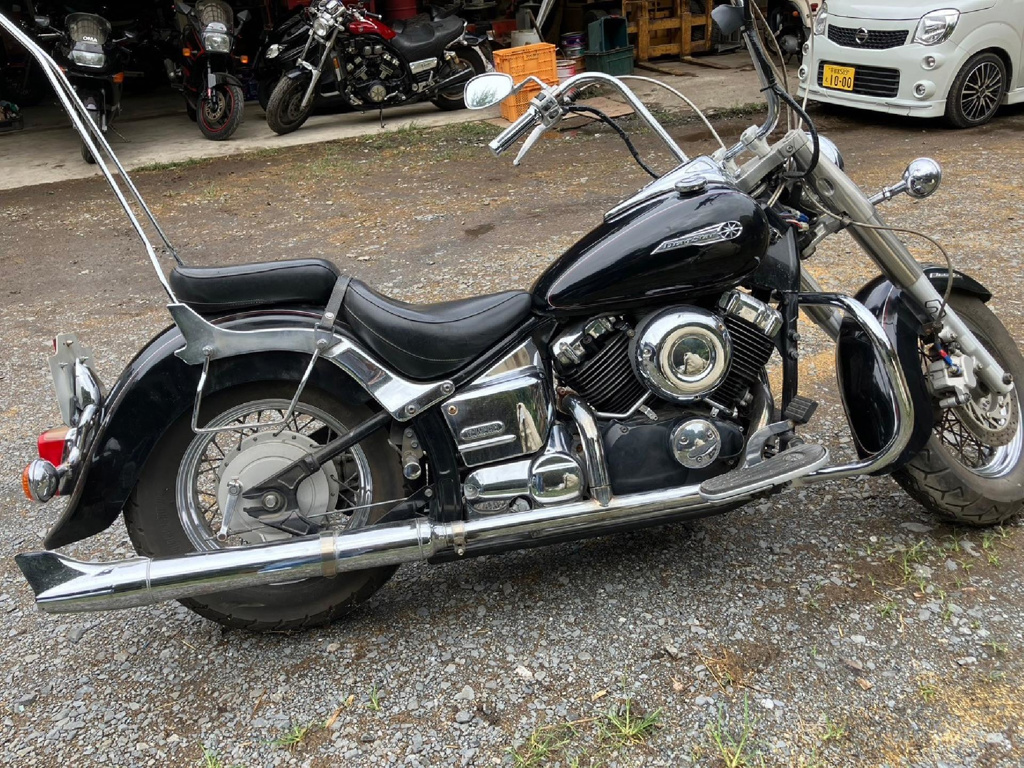 Фото Yamaha DRAGSTAR 400 CLASSIC 2002 с японского аукциона