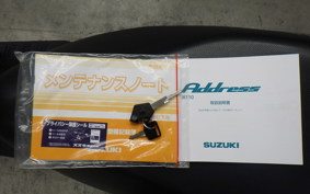 SUZUKI ADDRESS 110 2019 CE47A