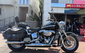 HARLEY FLSTCI 100TH 2003 BWB
