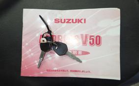 SUZUKI ADDRESS V50 G 2013 CA42A