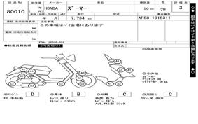 HONDA ZOOMER AF58