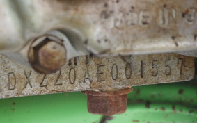 KAWASAKI KDX220SR DX220B