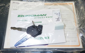 SUZUKI BURGMANｽﾄﾘｰﾄ125EX EA23M