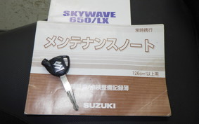 SUZUKI SKYWAVE 650 LX 2011 CP52A