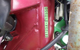 KAWASAKI KDX125 SR DX125A