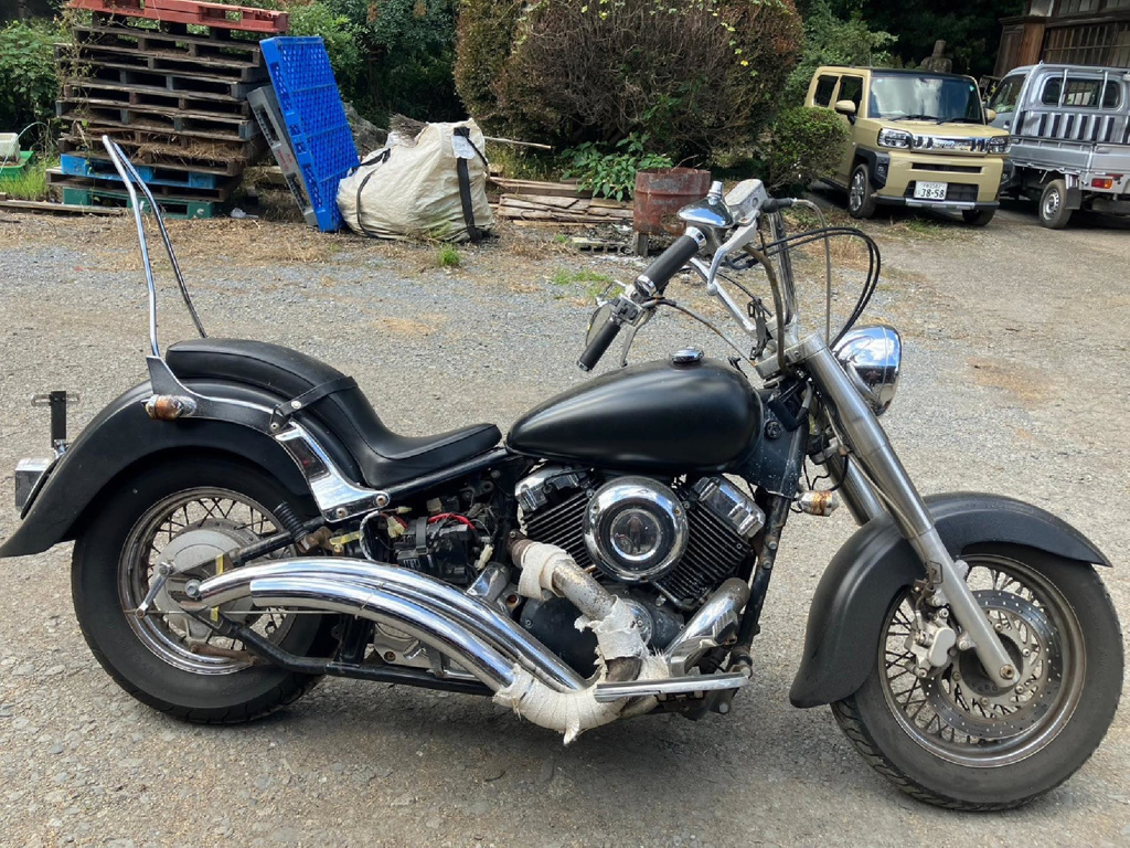 Фото Yamaha DRAGSTAR 400 CLASSIC 2002 с японского аукциона